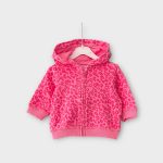 F&F leopárdmintás kislány pulóver - 62