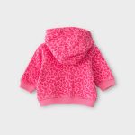 F&F leopárdmintás kislány pulóver - 62