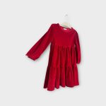 F&F kislány bársonyruha - 104