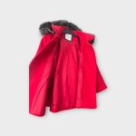 F&F piros kislány szövetkabát - 104