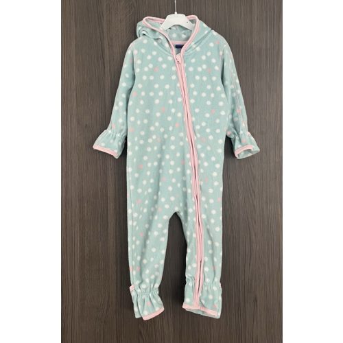 Lupilu pöttyös polár overál - 74-80