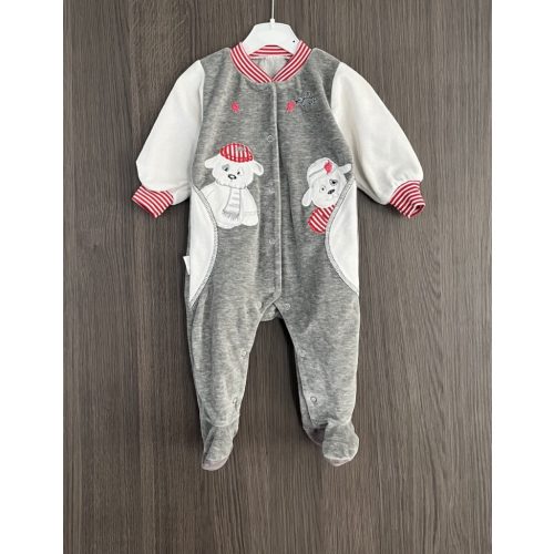 Kiskutyás kisfiú rugdalózó - 62