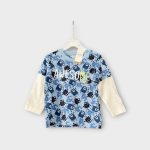 M&Co szörnyecskés kisfiú felső - 74 (ÚJ)