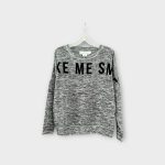 H&M lányka finomkötött pulóver - 134-140