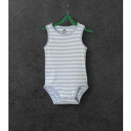 H&M csíkos kisfiú body - 86