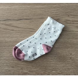 Pöttyös kislány zokni -.23-26