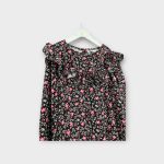 Matalan virágos kislány ruha - 104