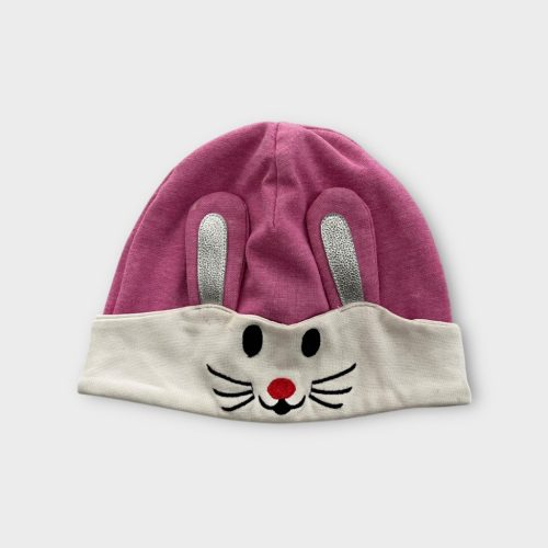 Nyuszis kislány sapka - 92-98