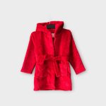 Primark piros fürdőköpeny - 92