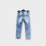 Szaggatott lányka farmernadrág - 140