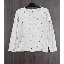 H&M cseppes lányka felső - 134-140