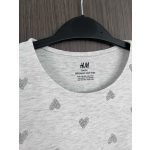 H&M szivecskés lányka felső - 134-140