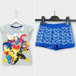 SuperHero kislány pizsama szett - 104 (ÚJ)