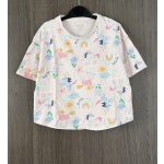 F&F rózsaszín pizsama szett - 98-104