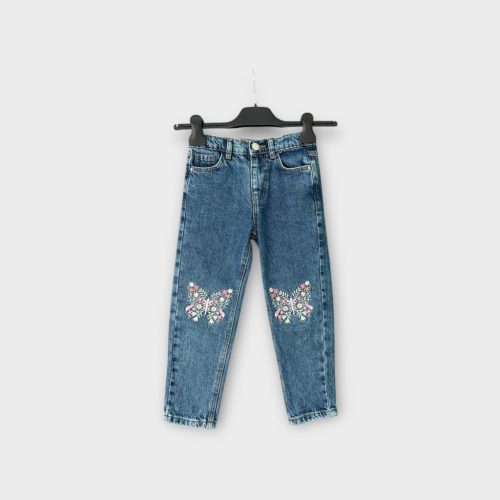 Denimc Co. hímzett kislány farmernadrág - 110