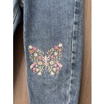 Denimc Co. hímzett kislány farmernadrág - 110