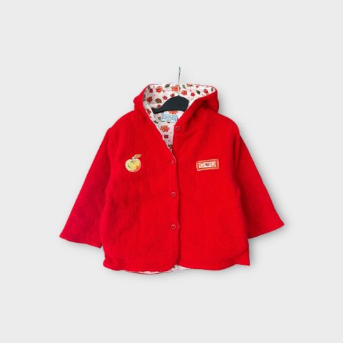 Texturált kislány átmeneti dzseki - 98