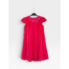 M&S kislány bársonyruha - 104