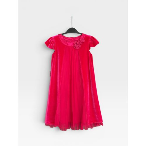 M&S kislány bársonyruha - 104