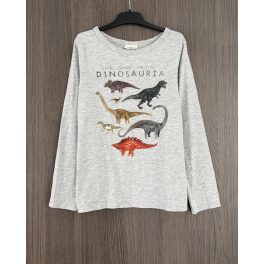 H&M dínós kisfiú felső - 122-128
