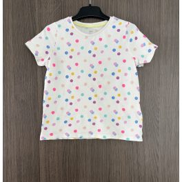 M&S pöttyös kislány póló - 110