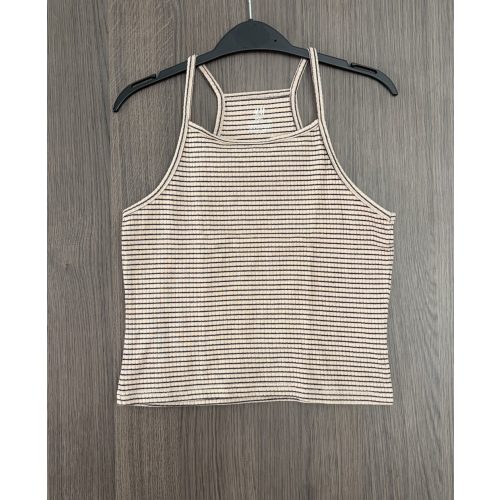H&M csíkos lányka top - 158-164
