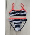 Csíkos kislány bikini szett - 92-98