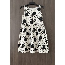 H&M nyuszis kislány ruha - 110