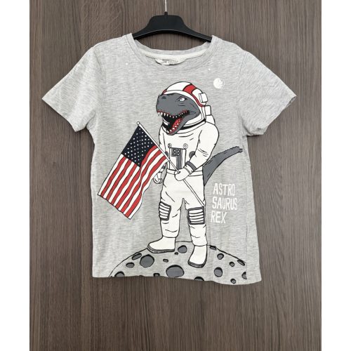 H&M dínós kisfiú póló - 122-128