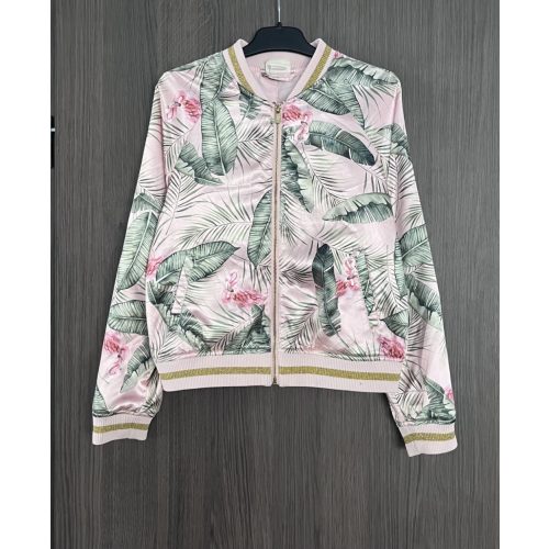 H&M virágos bomberdzseki - 140