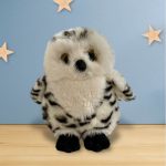 Bagoly plüss figura