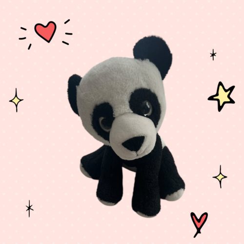Panda maci plüss