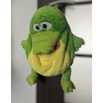 Krokodil plüss tároló