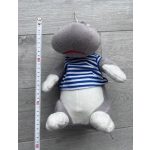 Víziló plüss figura