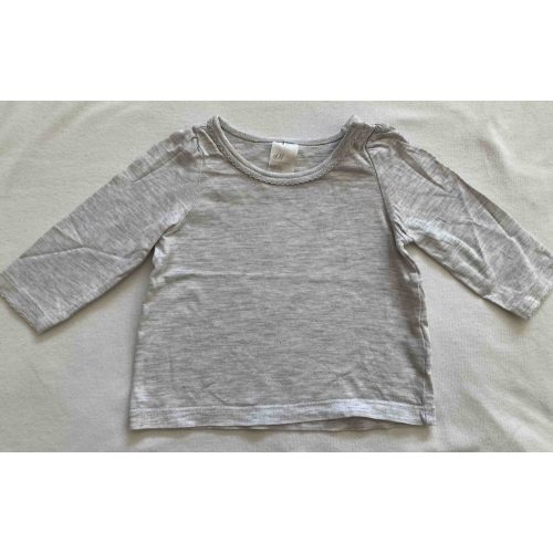 H&M kislány szürke felső - 56