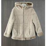 Puha átmeneti kislány irha kabát - 116