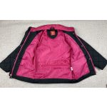 Fekete átmenti lányka dzseki - 134-140