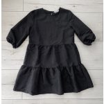 H&M fekete lányka ruha - 164