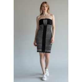 River Island csíkos női ruha - S