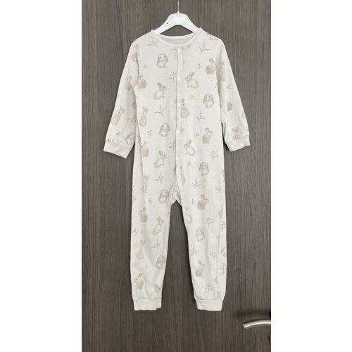 H&M nyuszis kislány pizsama - 98