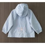 Világoskék kislány széldzseki - 86