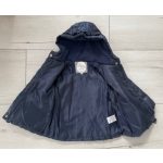 Sötétkék kislány kabát - 86