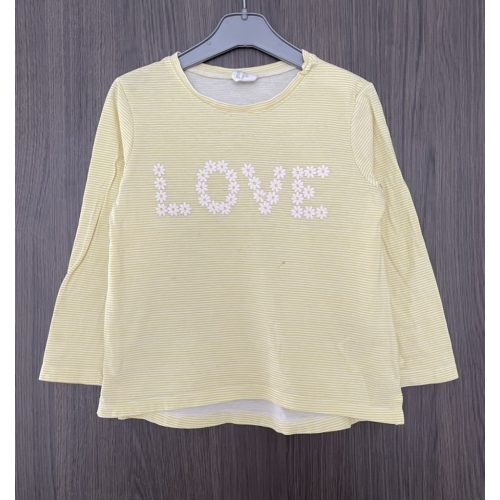 H&M csíkos kislány felső - 92