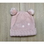 Reserved kislány sapka - 6-9 hó