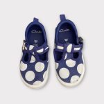 Clarks pöttyös kislány cipő - 22,5