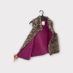 Vögele lányka szőrmés mellény - 152