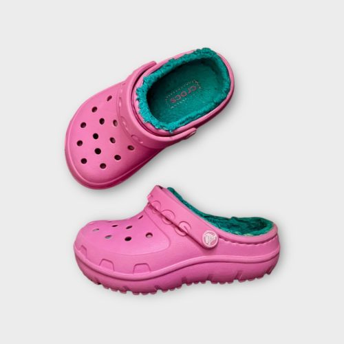 Crocs bundás kislány papucs - 25-26 (C9)