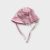 Rózsaszínű kislány napkalap