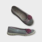 Bőr lányka balerina cipő - 29