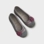 Bőr lányka balerina cipő - 29